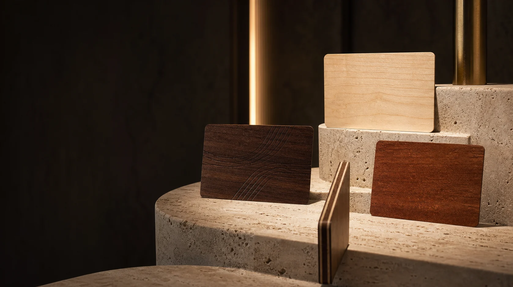 Sustainable-material key cards